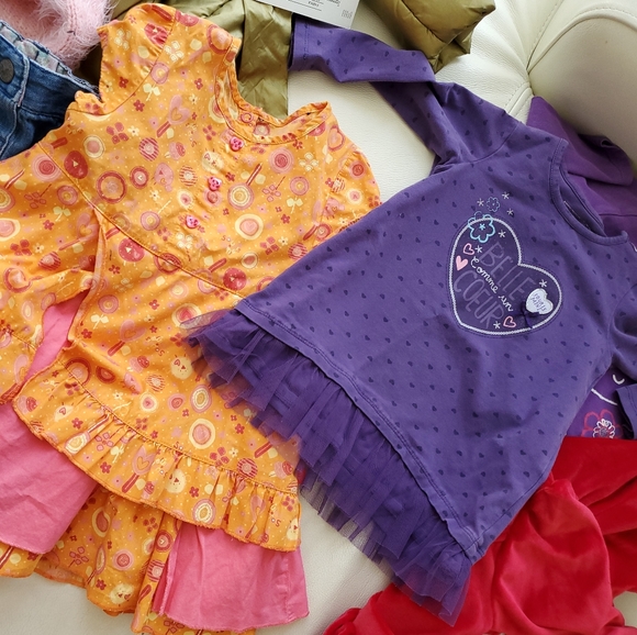 Kit of 8 nice clothes baby girl 12m - Picture 6 of 9